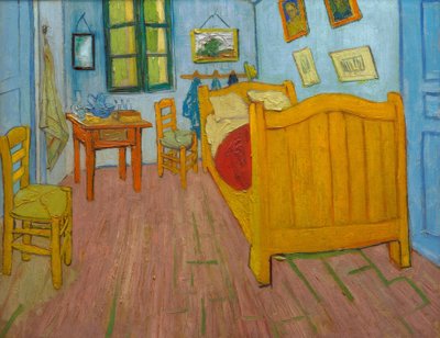 La camera da letto da Vincent van Gogh